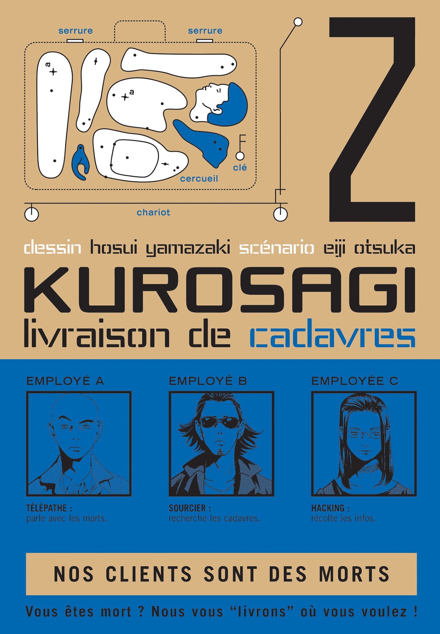 Kurosagi T02: Livraison de Cadavres Manga