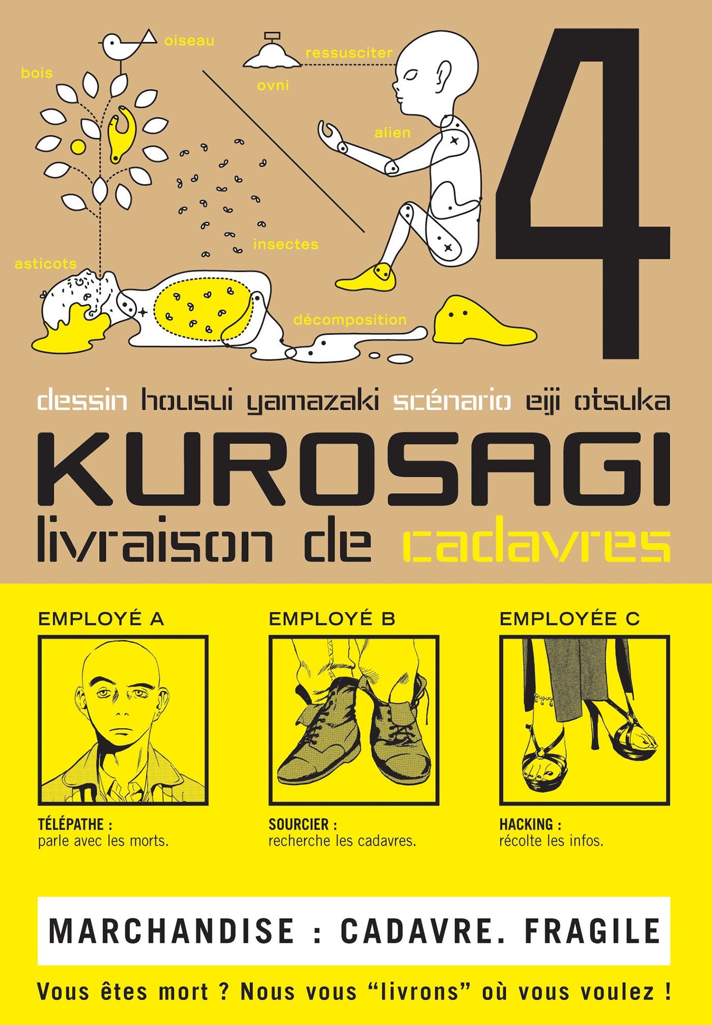 Kurosagi T04: Livraison de Cadavres Manga