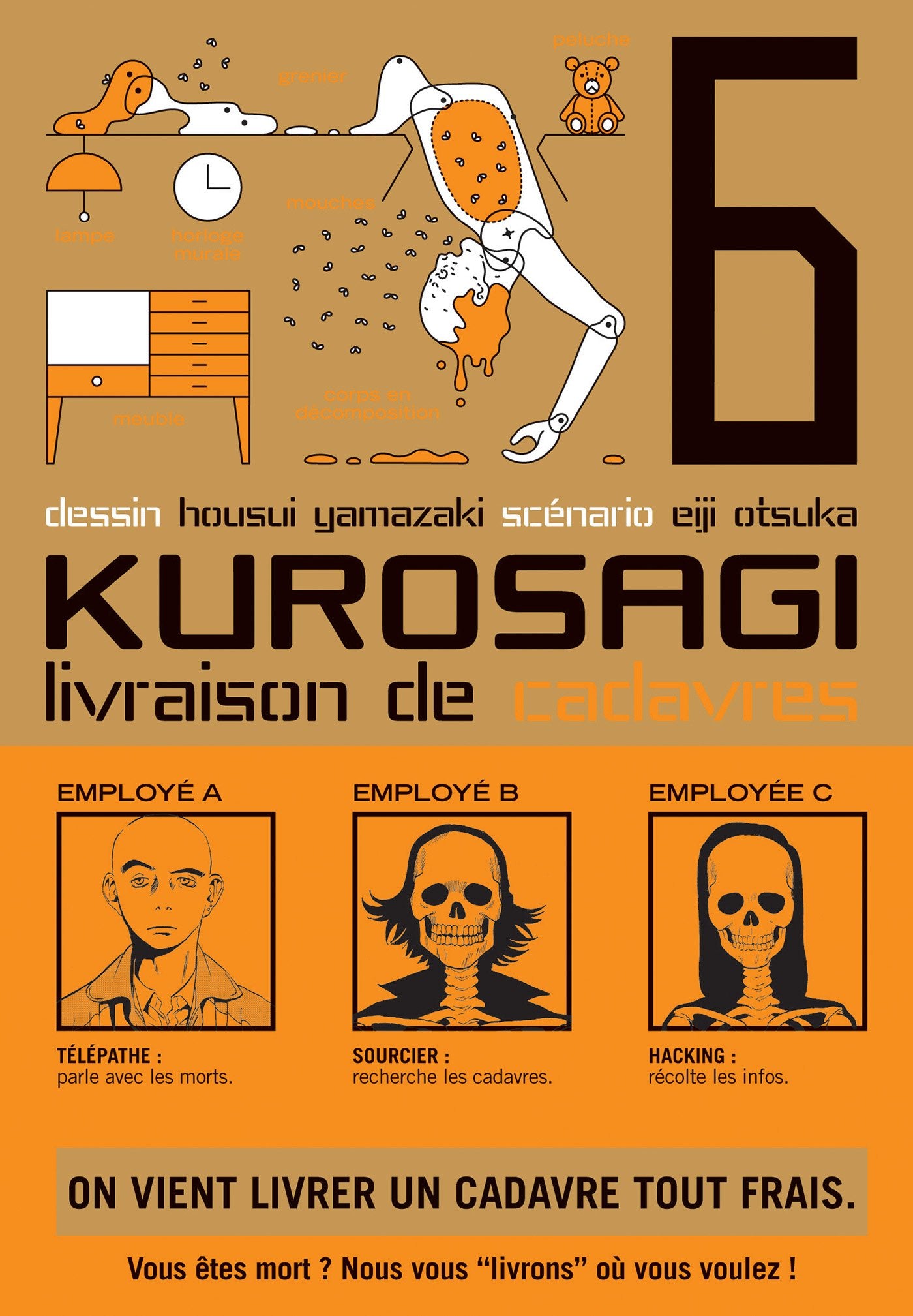 Kurosagi T06: Livraison de Cadavres Manga