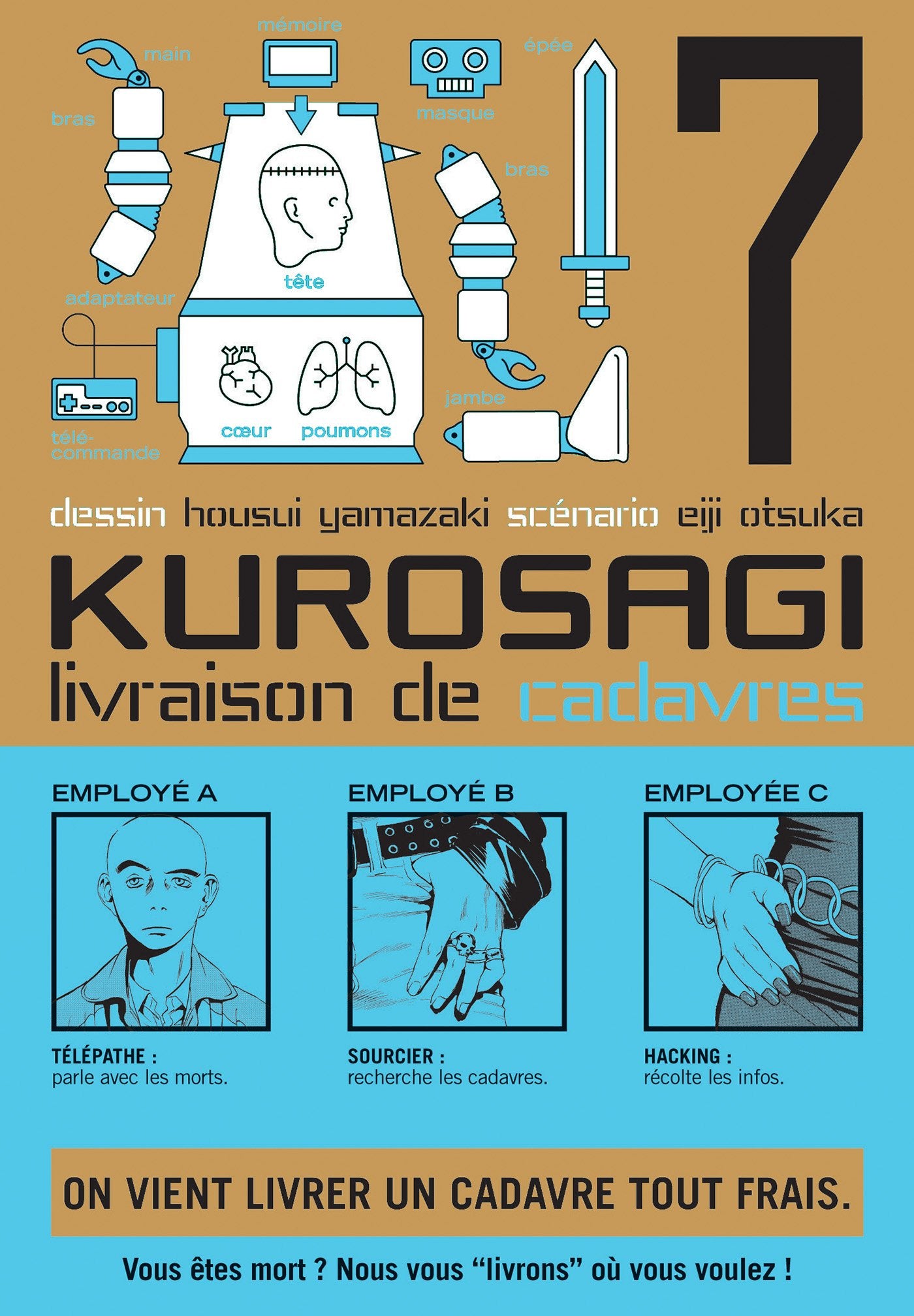Kurosagi T07: Livraison de Cadavres Manga