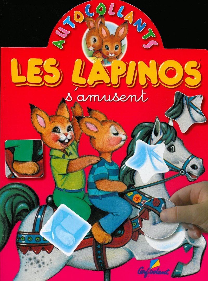 Autocollants Lapinos S Amusent Books