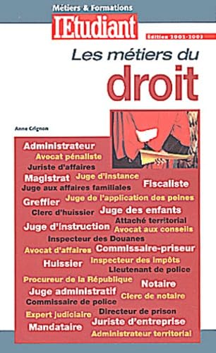 Les métiers du droit, nouvelle édition book