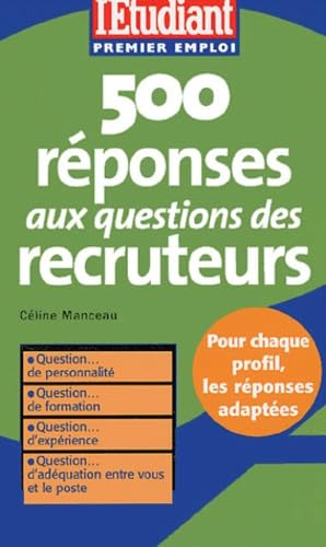 500 réponses aux questions des recruteurs book