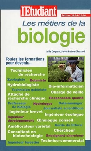 Les métiers de la biologie Books