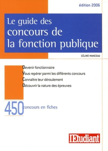 Le guide des concours de la fonction publique book