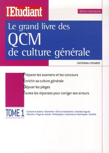 Le grand livre des QCM de culture générale: Tome 1 Books