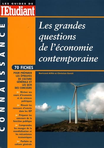 Les grandes questions de l'économie contemporaine book