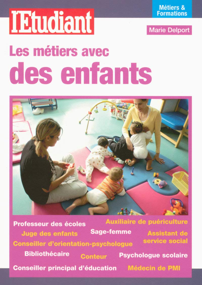 Les métiers avec les enfants book