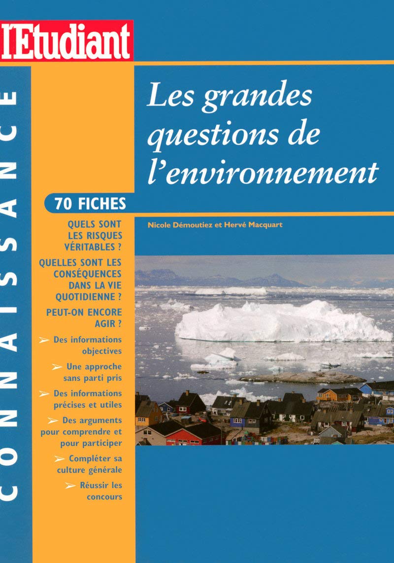 Les grandes questions de l'environnement book