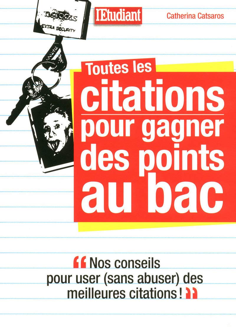 Toutes les citations pour gagner des points au BAC book