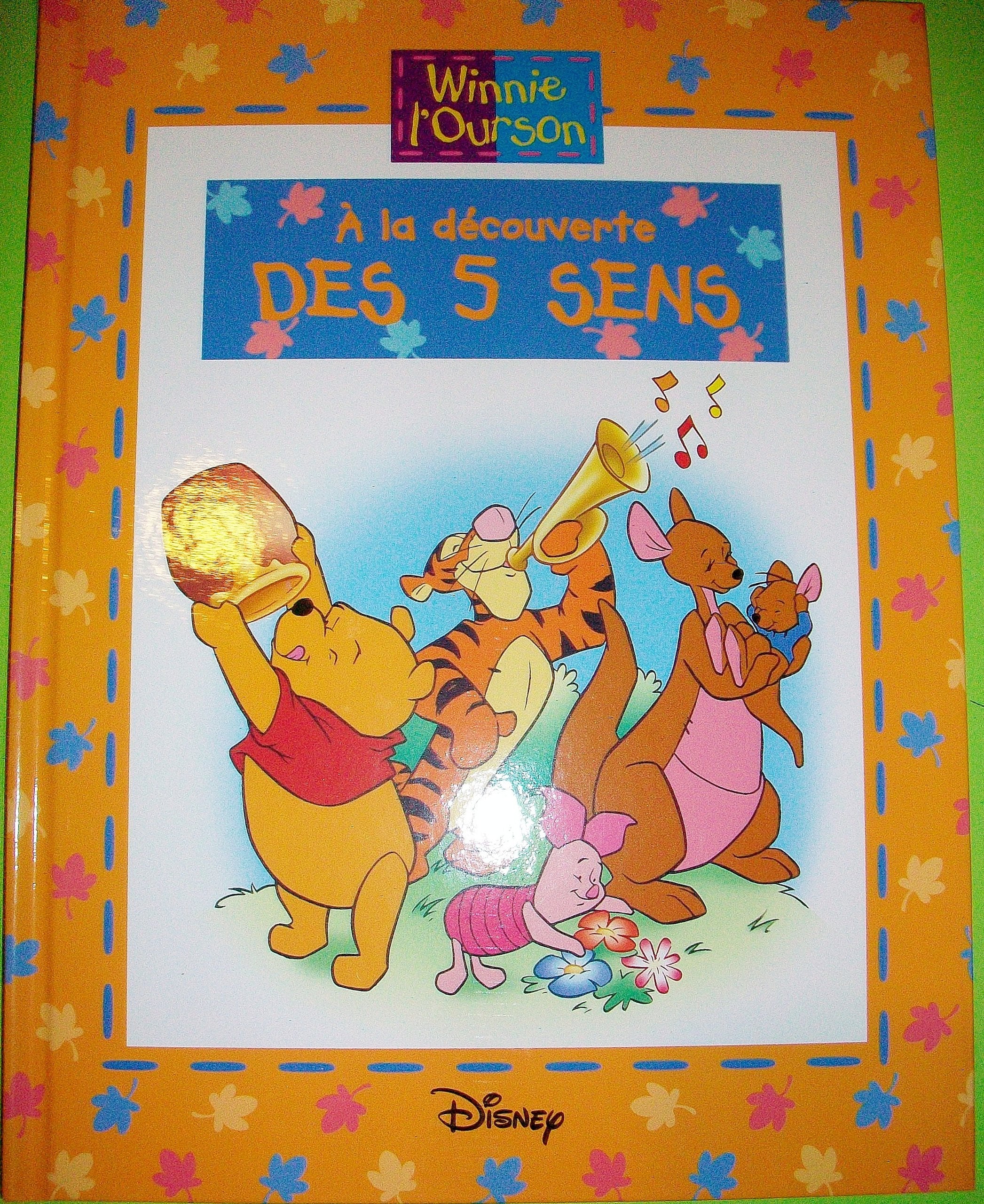 WINNIE L'OURSON : A la découverte des 5 sens book