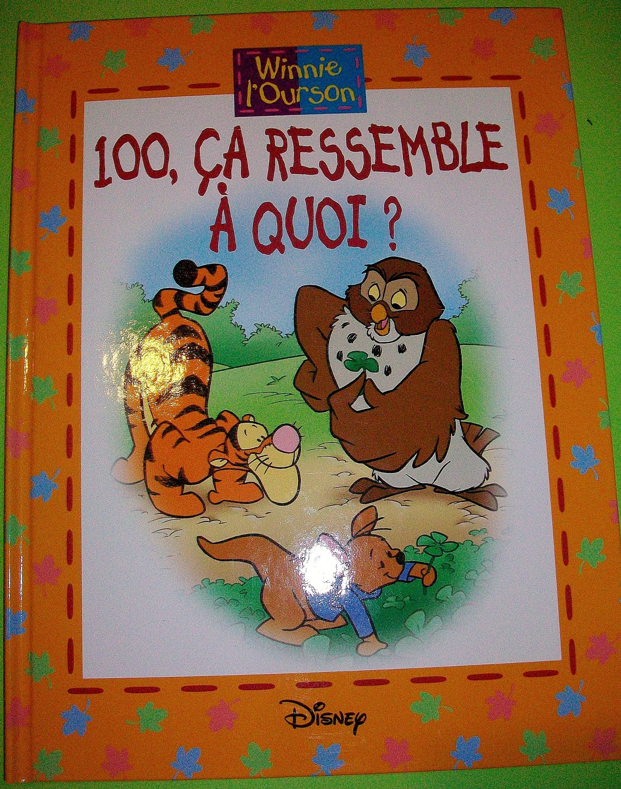 WINNIE L'OURSON : 100 ça ressemble à quoi ? book