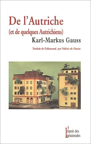 De l'Autriche (et de quelques Autrichiens) Books