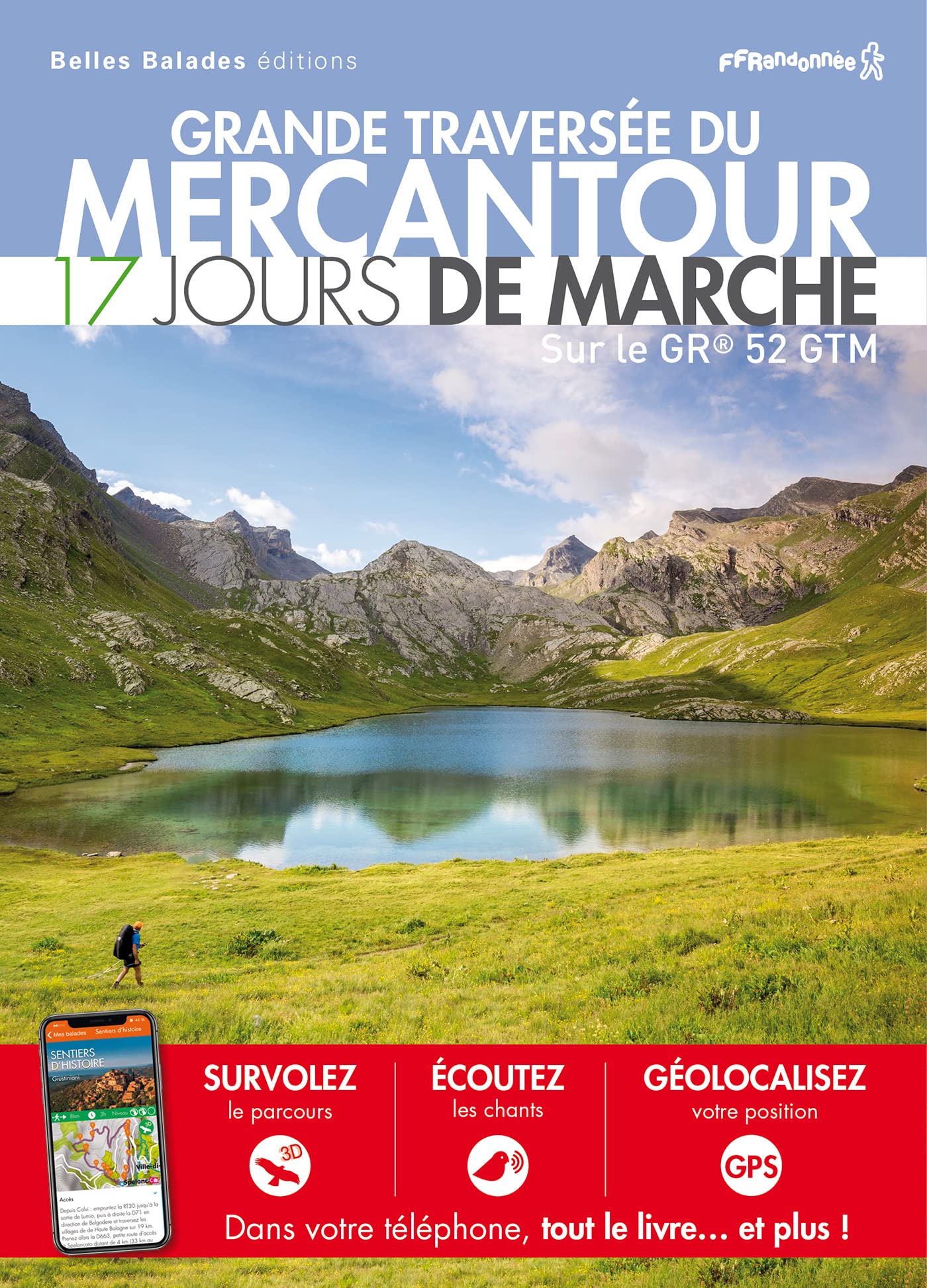 GRANDE TRAVERSEE DU MERCANTOUR : 17 JOURS DE MARCHE: Sur le GR® GTM 52 Leisure, Home & Garden