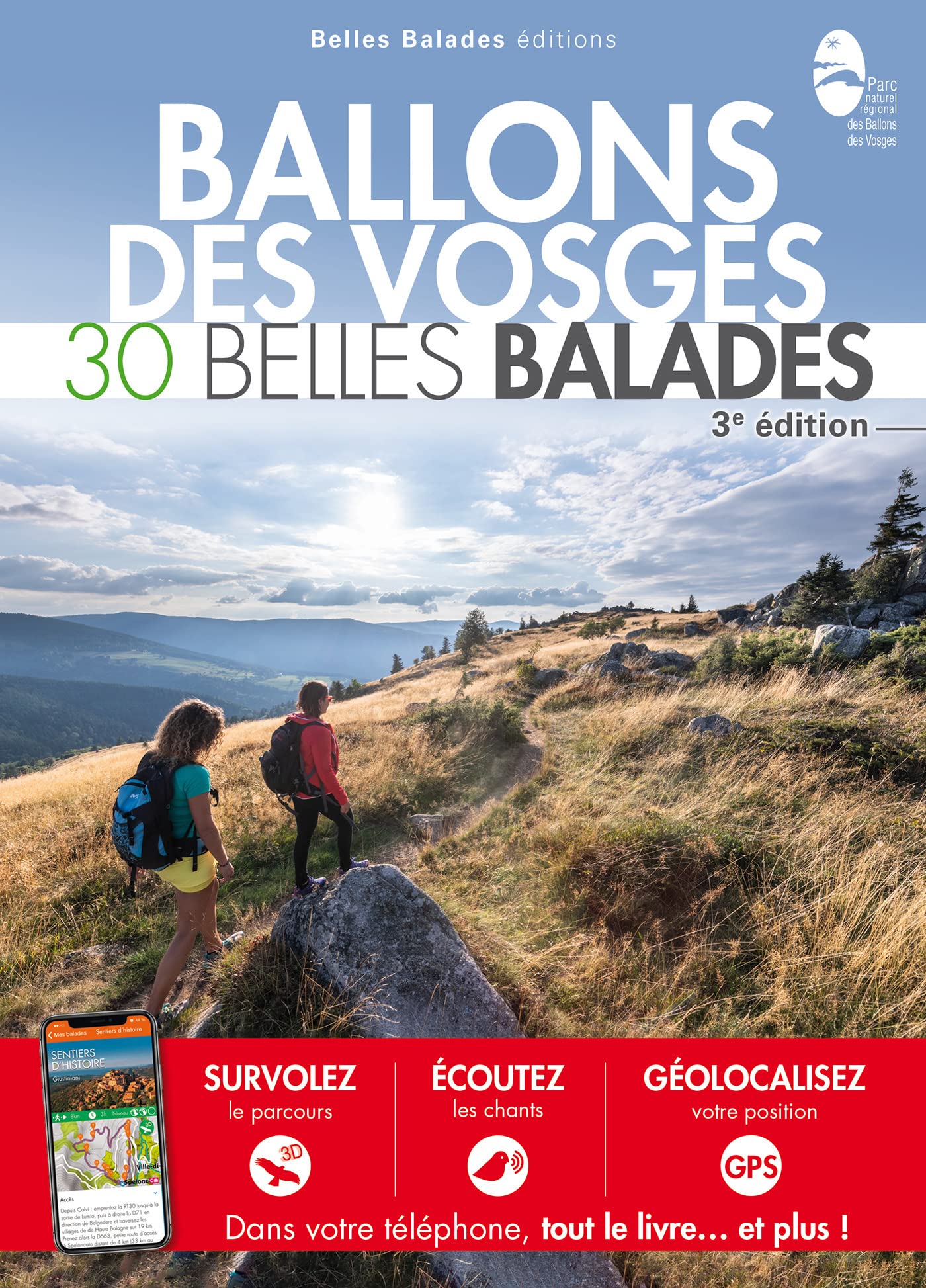 BALLONS DES VOSGES : 30 BELLES BALADES book