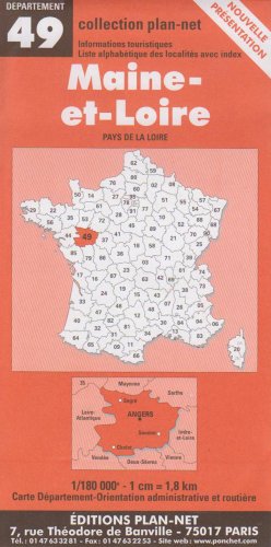 Carte routière : Maine-et-Loire book