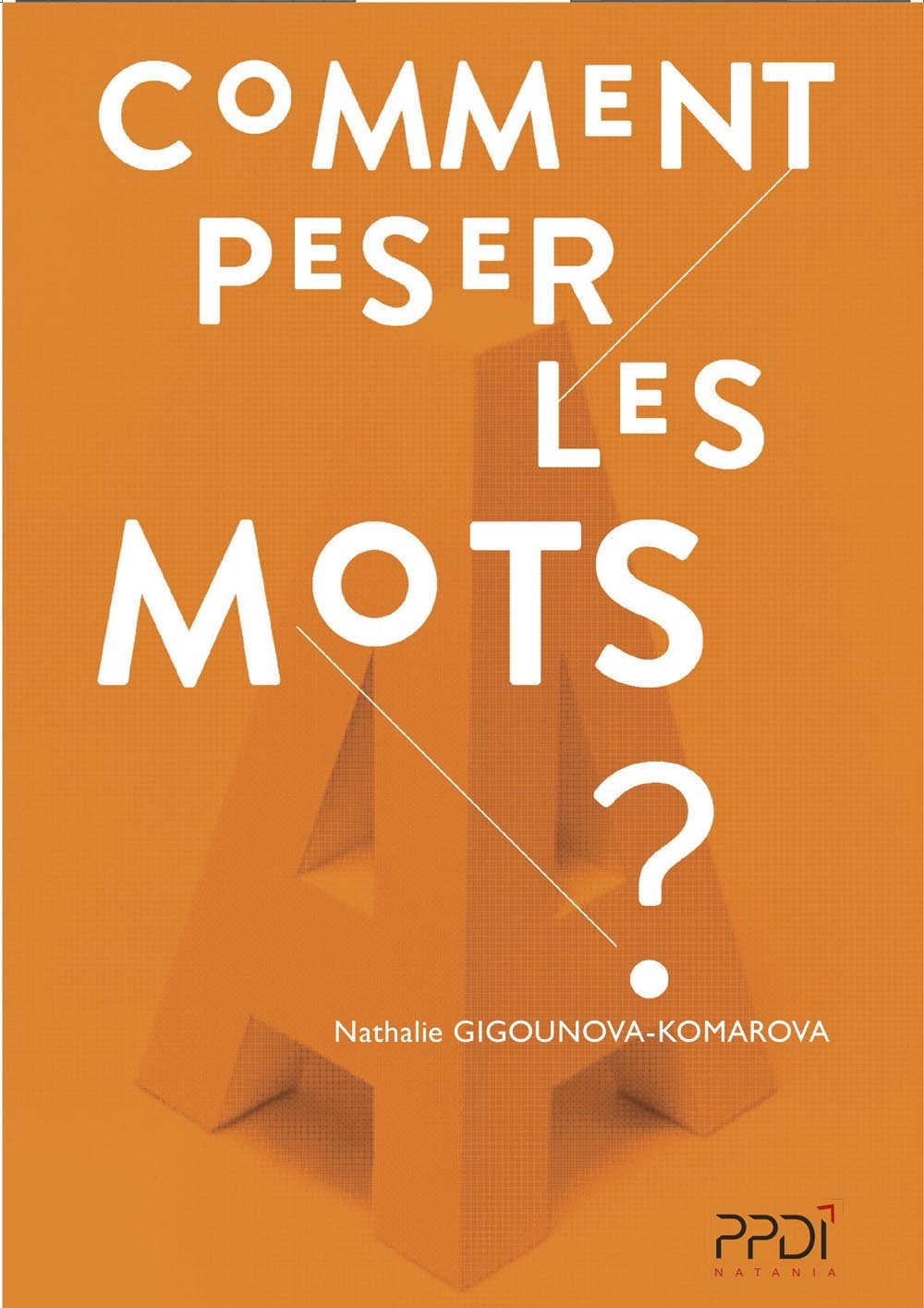 Comment peser les mots ? Books