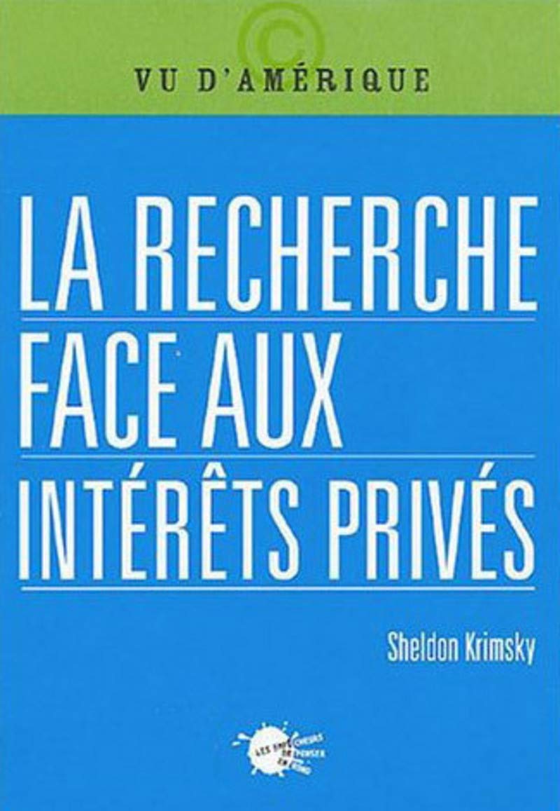 La Recherche face aux intérêts privés Books
