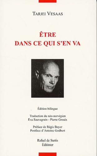 Etre dans ce qui s'en va Books