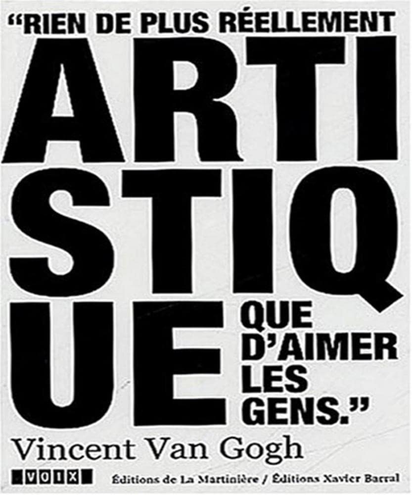 Rien de plus réellement artistique que d'aimer les gens Books