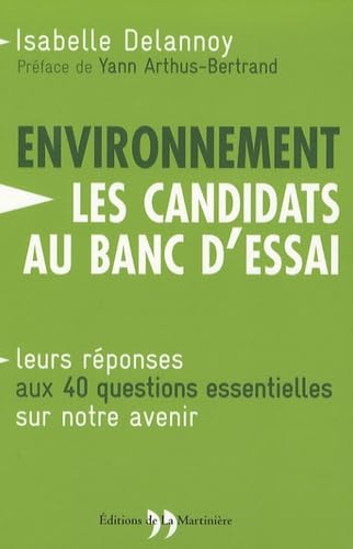 L'environnement : les candidats au banc d'essai Books