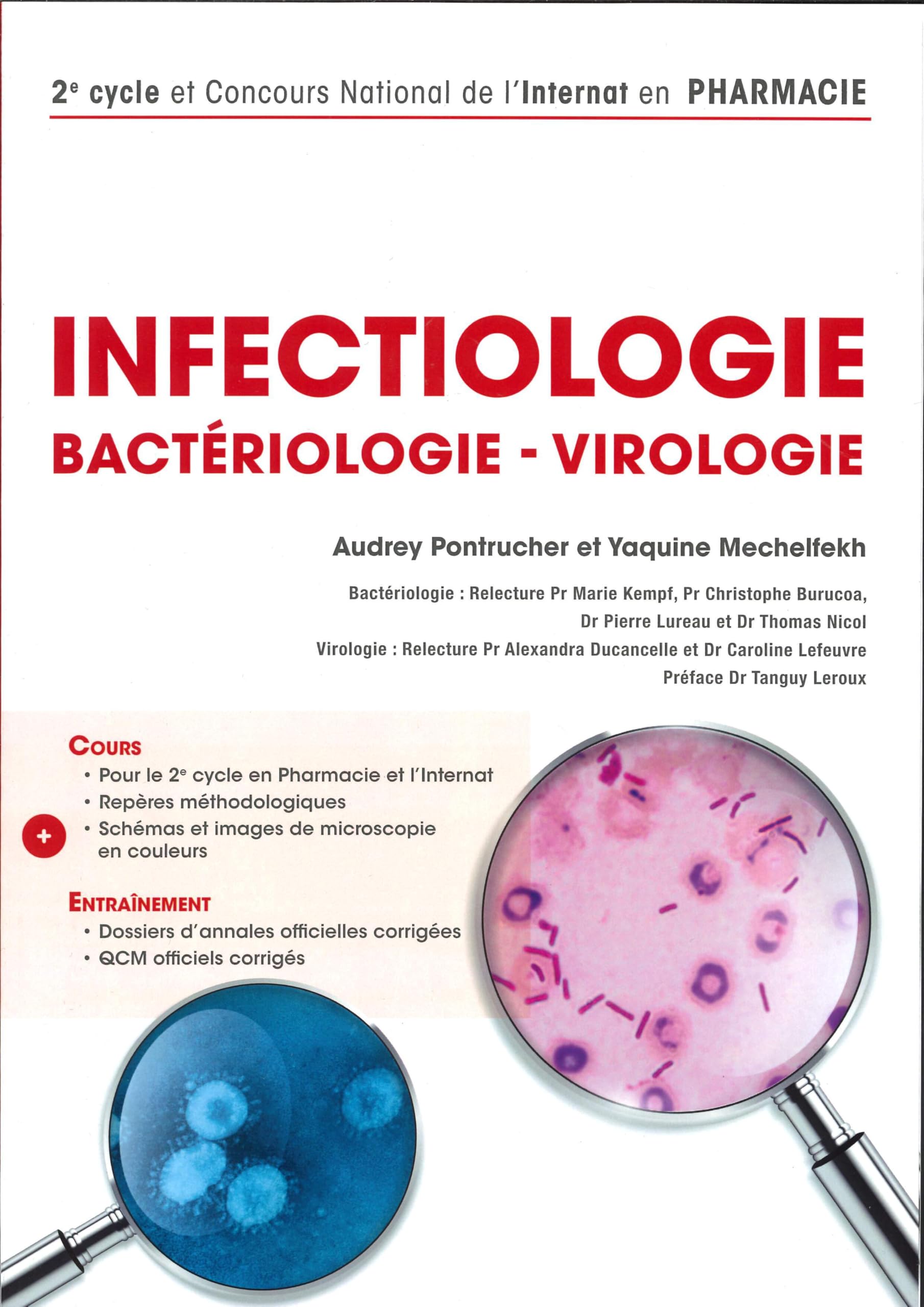 INTERNAT EN PHARMACIE INFECTIOLOGIE BACTERIOLOGIE MED LINE Medicine