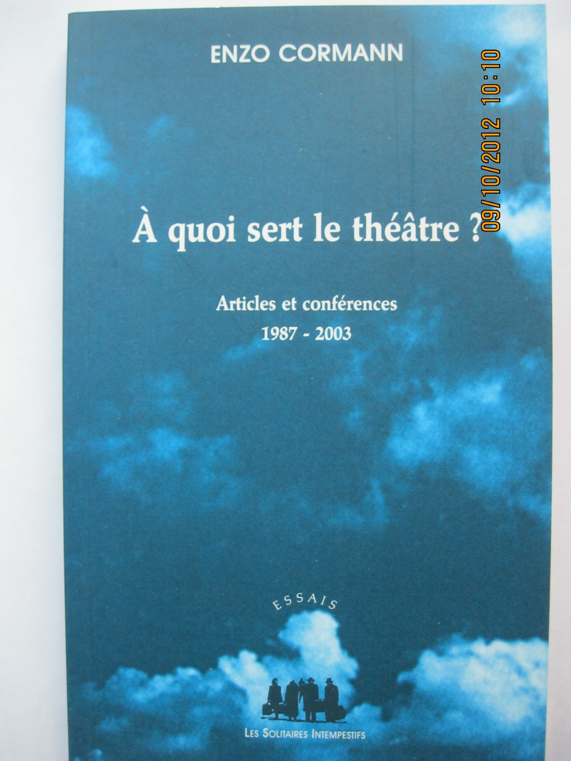 À quoi sert le théâtre ?: Articles et conférences (1987-2003) Drama
