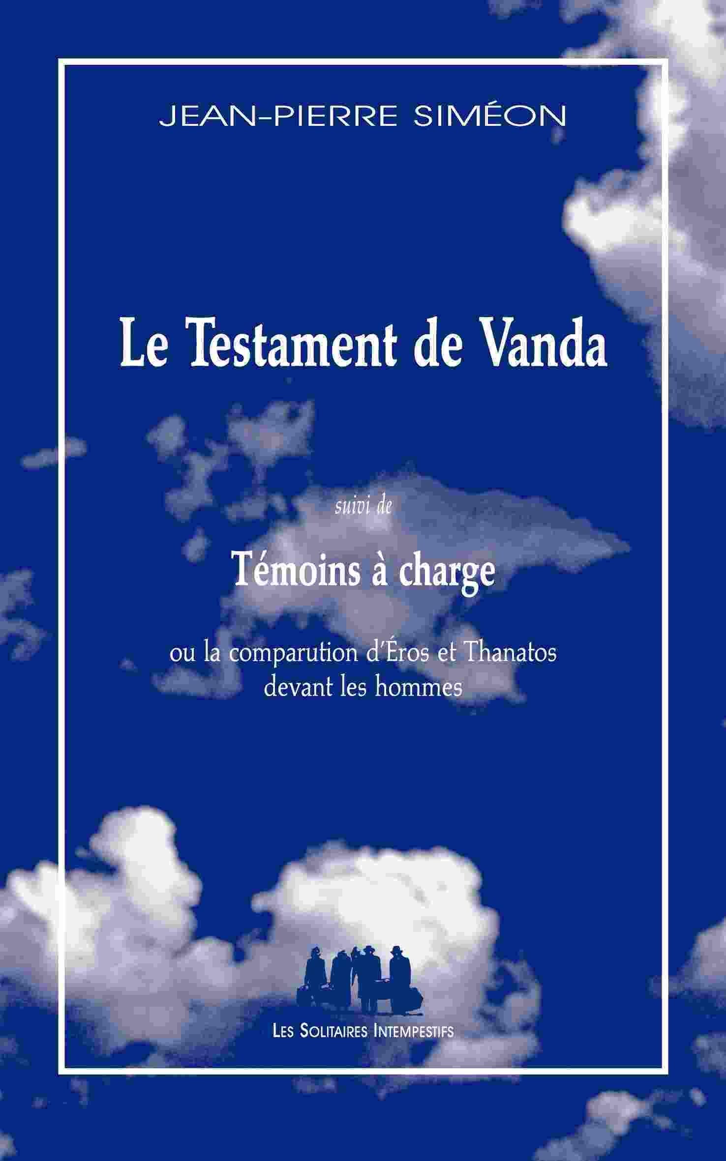 Le testament de Vanda suivi de témoins à charge book