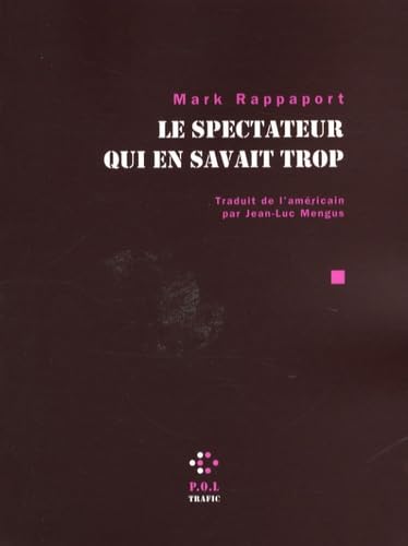 Le spectateur qui en savait trop book