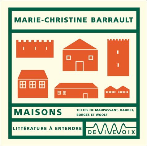 Maisons-1cd-prix conseille 14,90e ttc (De Vive Voix) Books