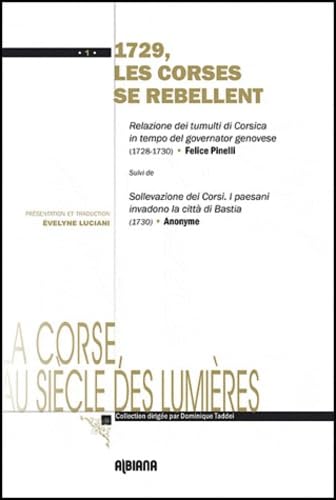 1729, les Corses se rebellent: Edition bilingue français-corse Books