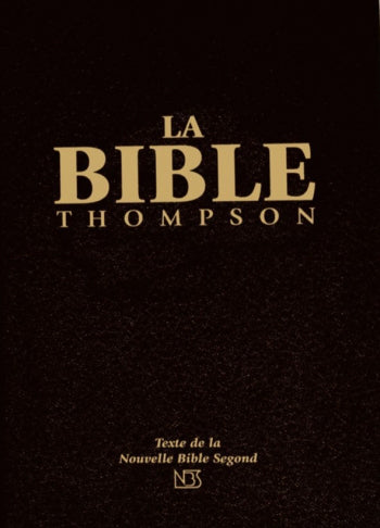 La bible Thomson (nouvelle bible Segond) avec onglets Books