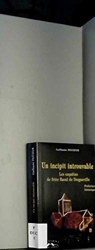 Un incipit introuvable : Les Enquêtes de frère Raoul de Dragueville Crime & Thrillers