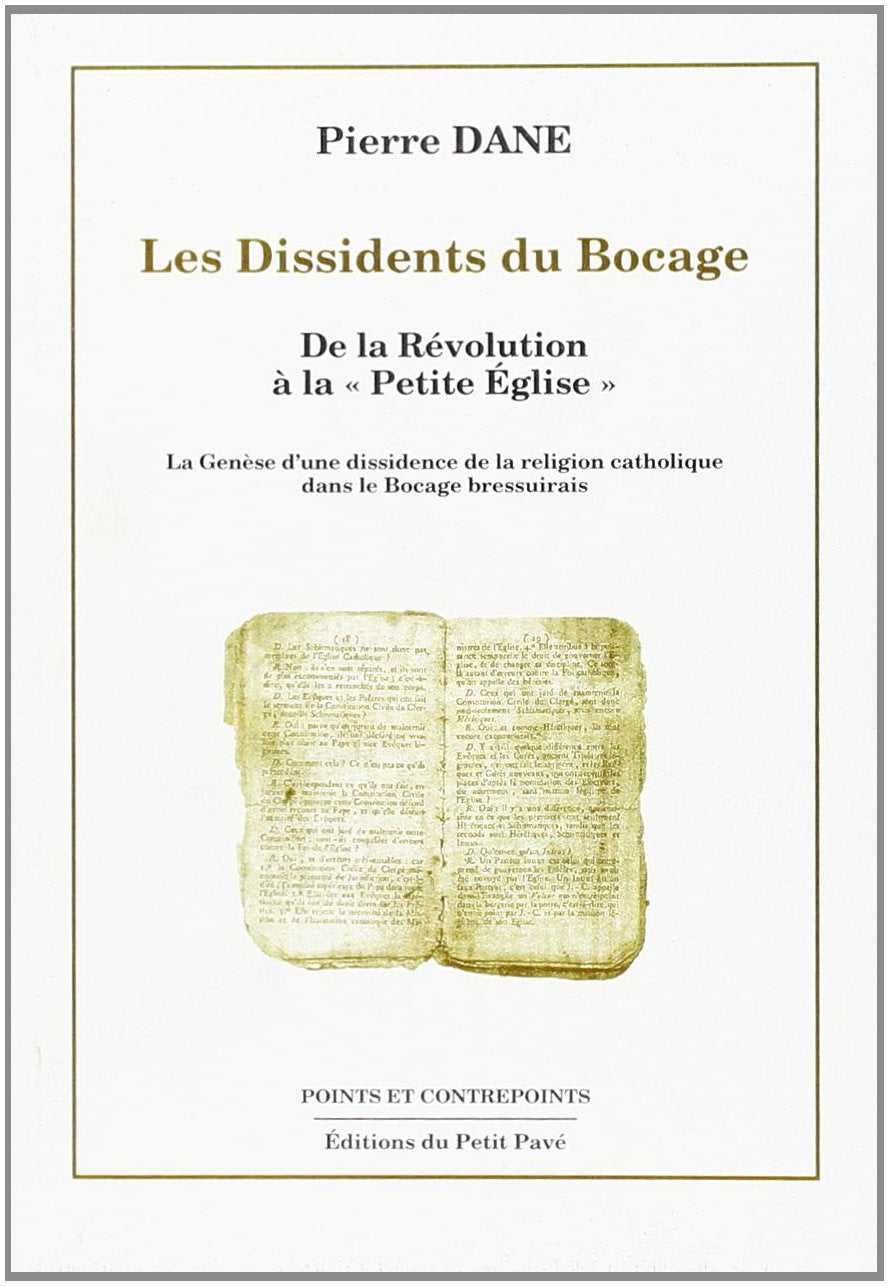 Les dissidents du bocage, de la révolution à la petite église book