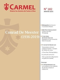 Carmel, n° 182. Conrad de Meester (1936-2019) book