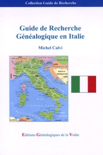 Guide de Recherche Généalogique en Italie book