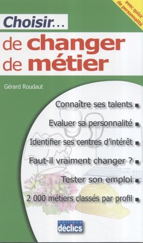 Product Image: Choisir... de changer de métier