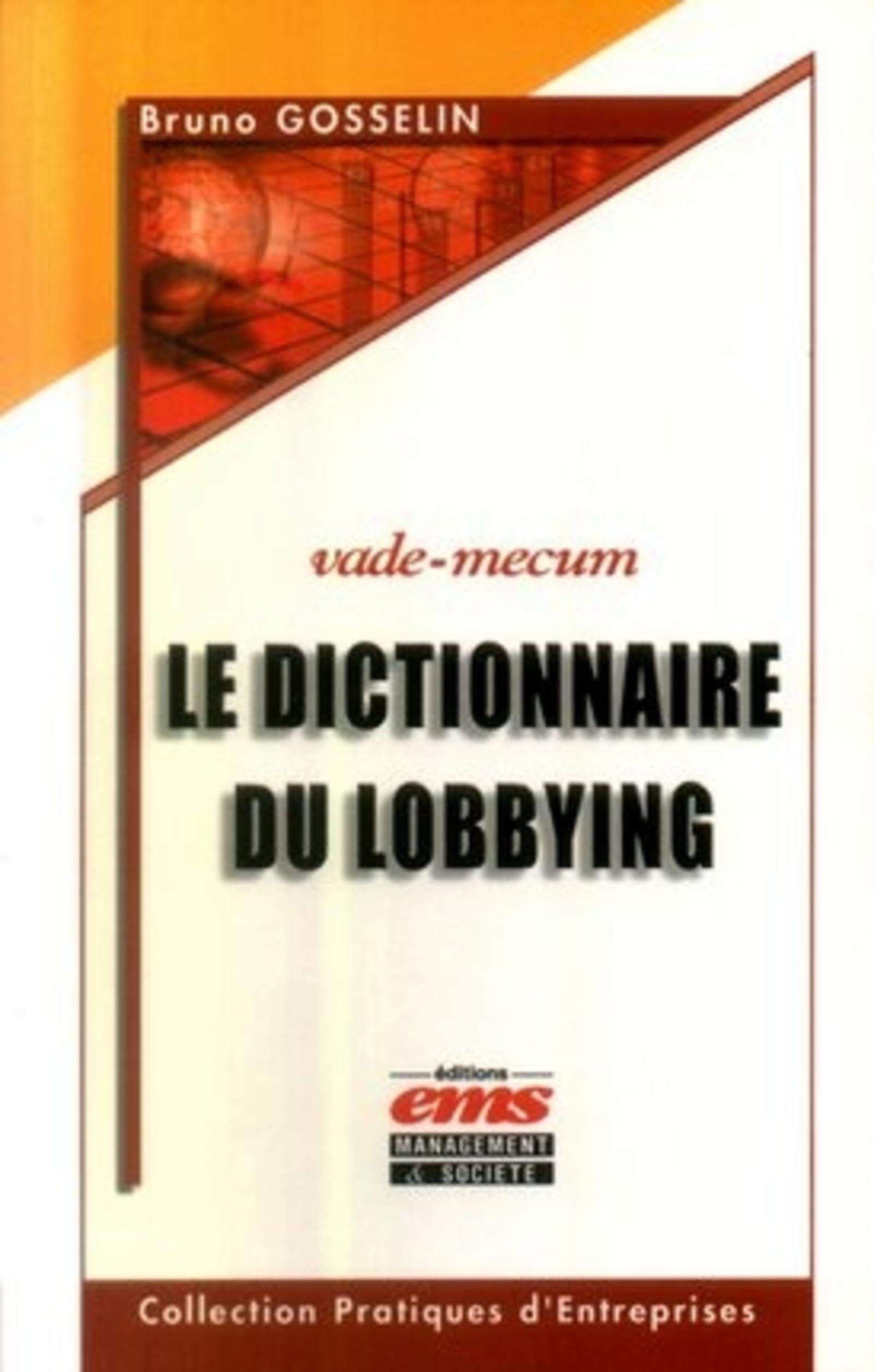 LE DICTIONNAIRE DU LOBBYING. VADE-MECUM: VADE-MECUM book