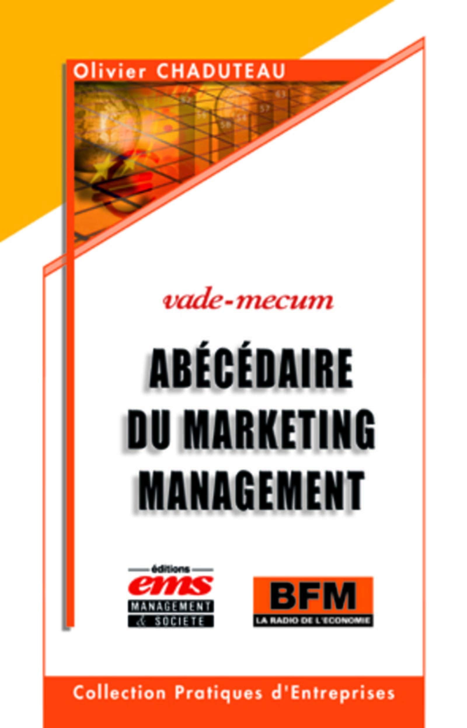 ABECEDAIRE DU MARKETING MANAGEMENT: VADE-MECUM - PRATIQUES D'ENTREPRISES book