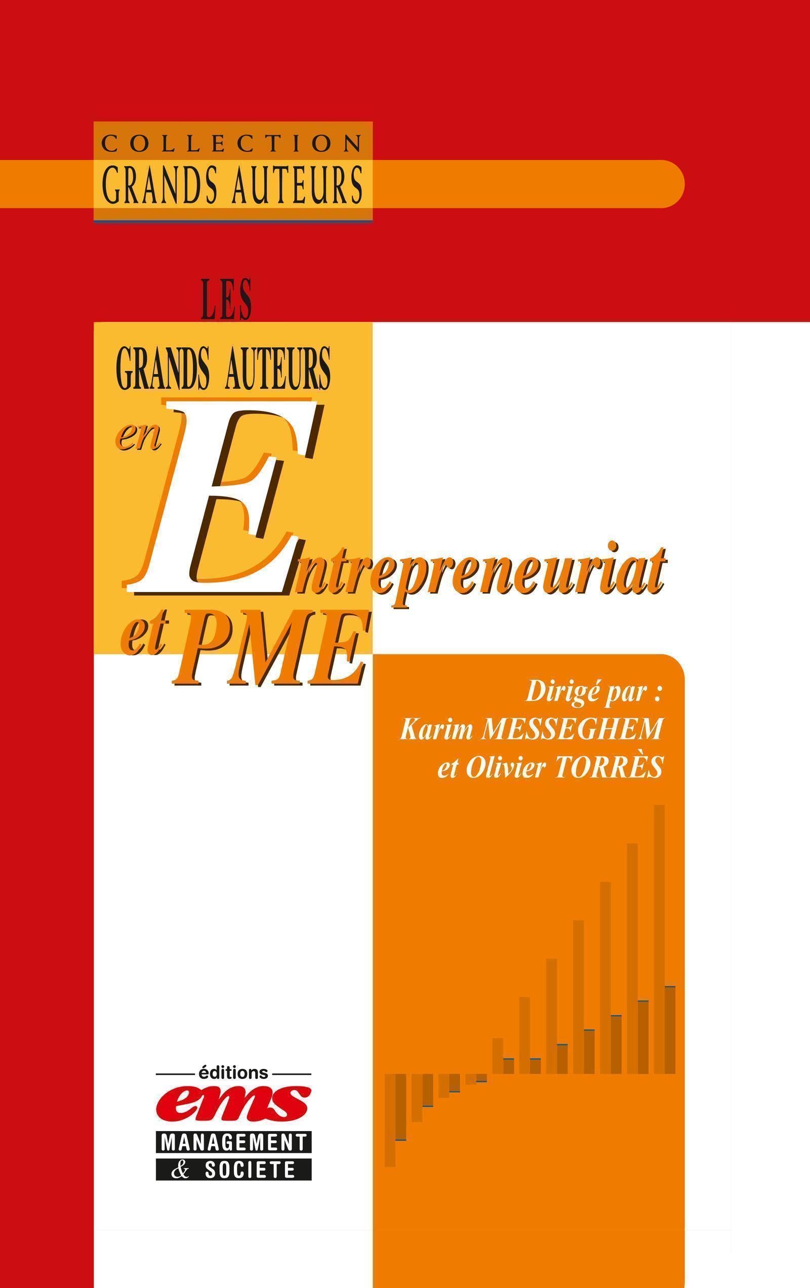 Les grands auteurs en entrepreneuriat et PME book