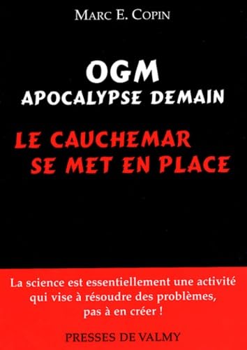 OGM Apocalypse demain: Le cauchemar se met en place Books