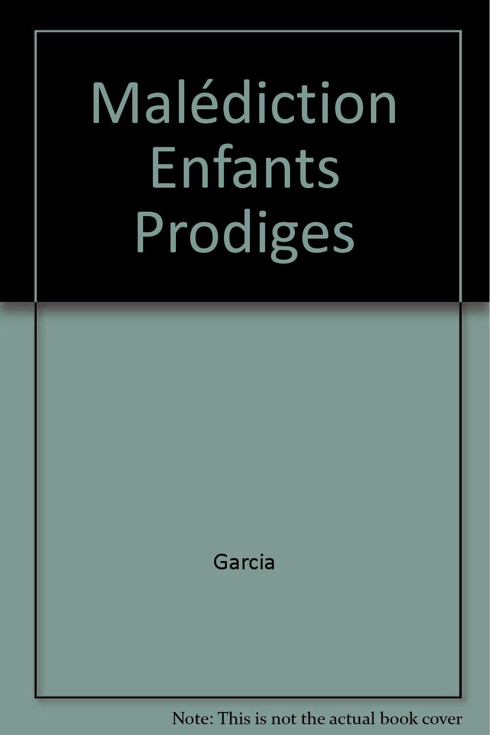 La Malédiction des Enfants Prodiges Books