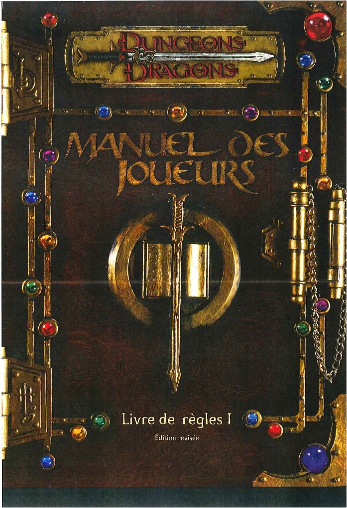 Donjons & Dragons - Manuel des joueurs - Livre des règles 1 - V3.0 book