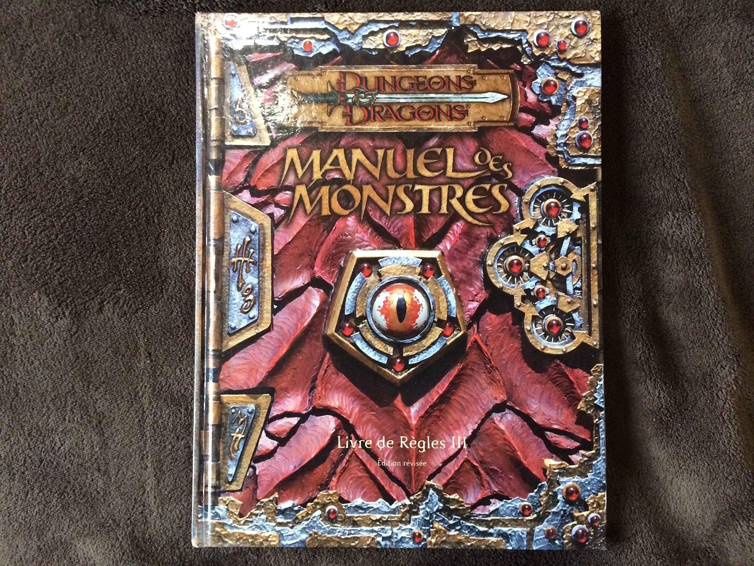 Manuels des monstres livre de règles III Books