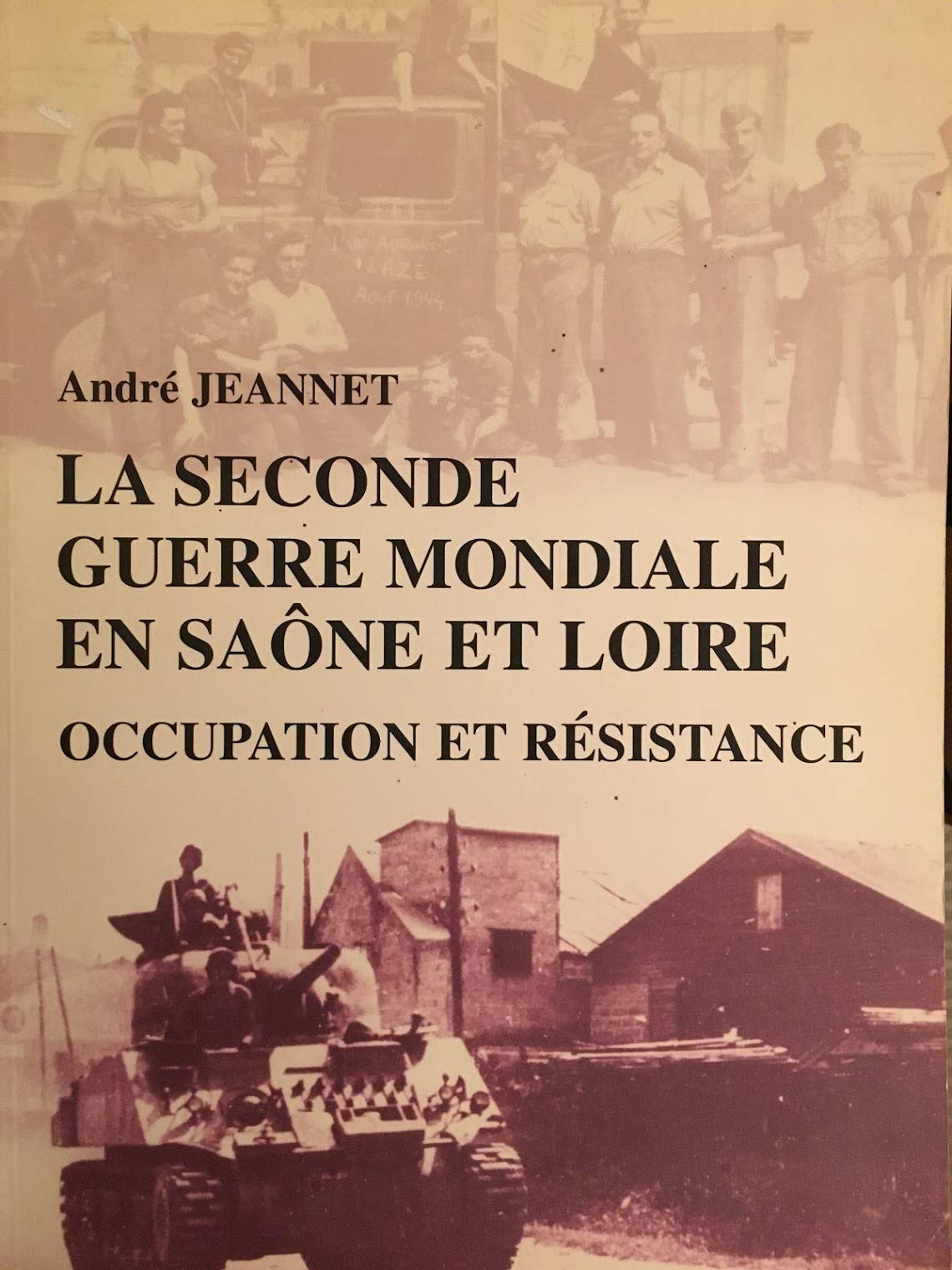 La Seconde guerre mondiale en Saône-et-Loire : Occupation et Résistance Books