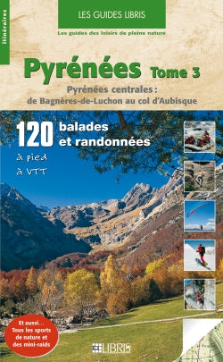 Pyrénées. Vol. 3. Pyrénées centrales : de Bagnères-de-Luchon au col d'Aubisque : 120 balades et randonnées à pied, à VTT book