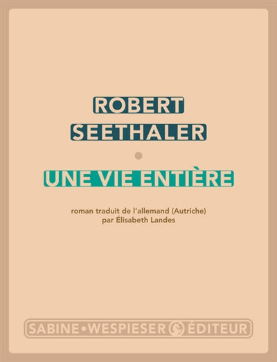 Product Image: Une vie entière