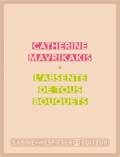 Product Image: L'absente de tous bouquets