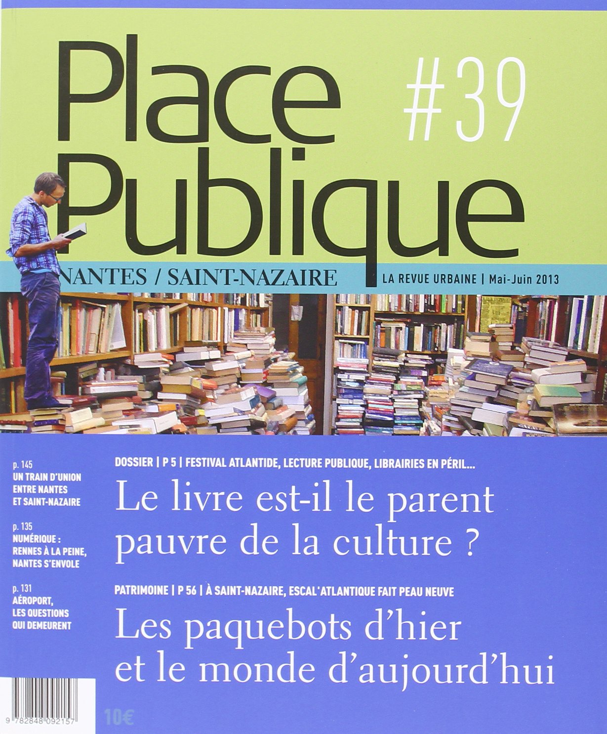 Place publique Nantes Saint-Nazaire n 39 book