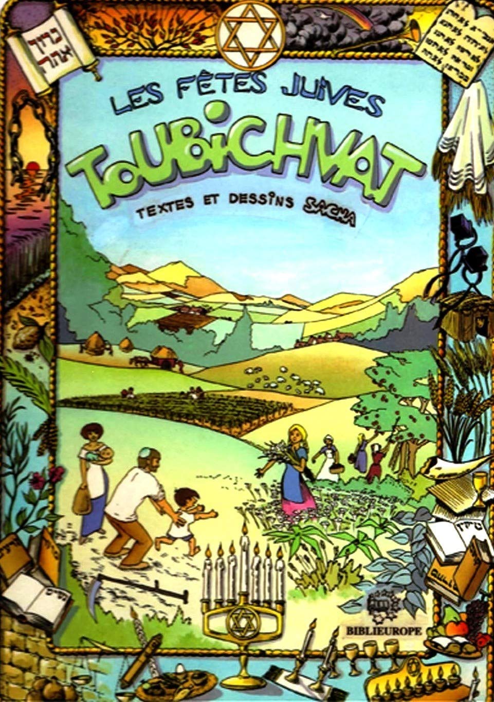 Bd toubichvat - les fetes juives book